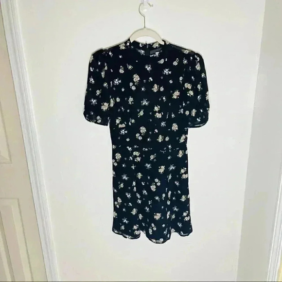 NEW Reformation Maylin Floral Print Dress Daisy Bohemian Lightweight Y2K Preppy - Picture 2 of 7